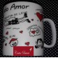 Caneca de Louça Namorados